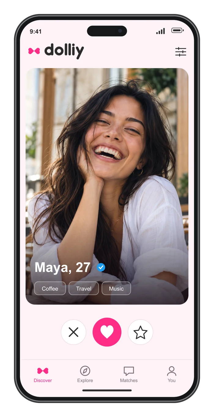 The Discover screen